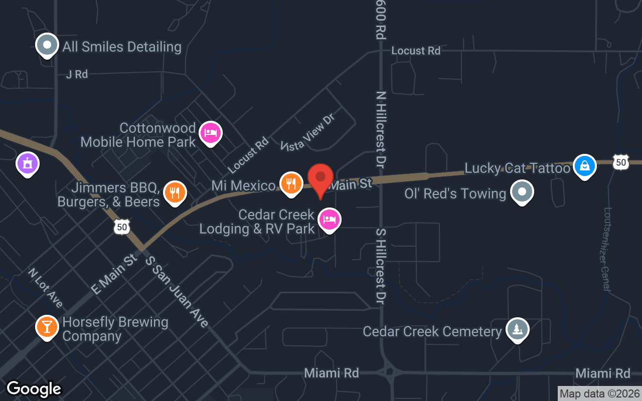 Map to Rose Bowl