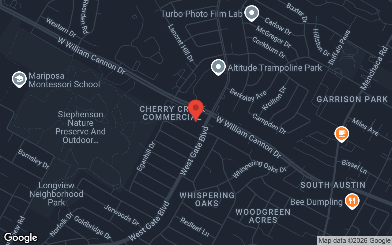 Map to Westgate Lanes