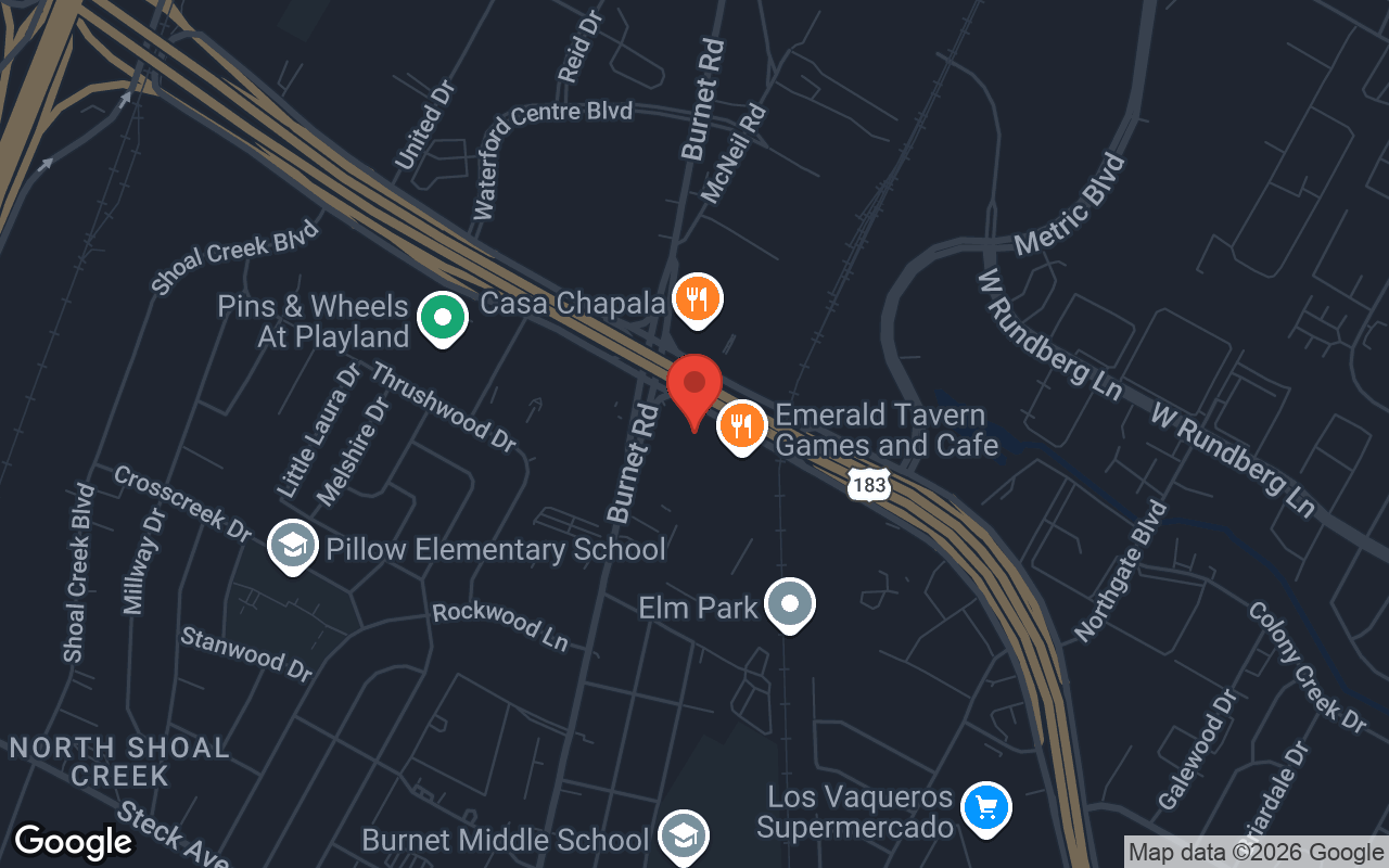 Map to Highland Lanes
