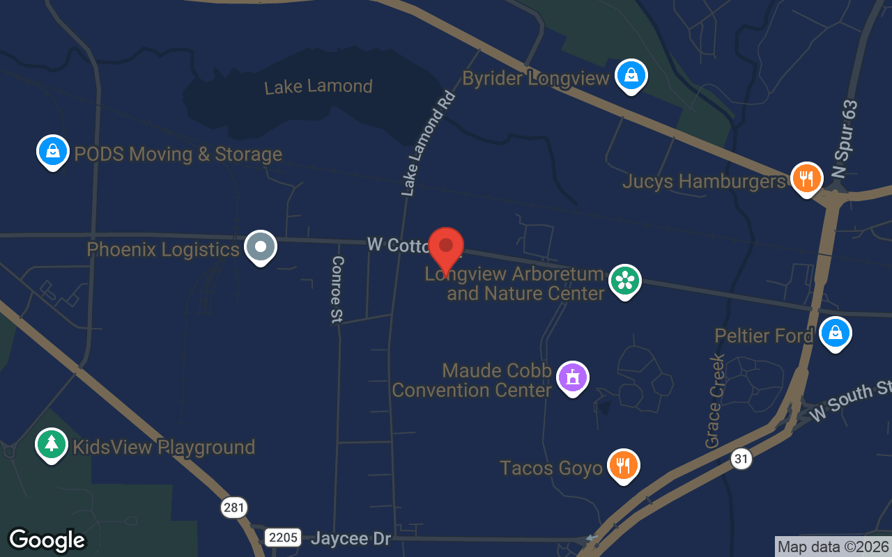 Map to Oil Bowl Lanes
