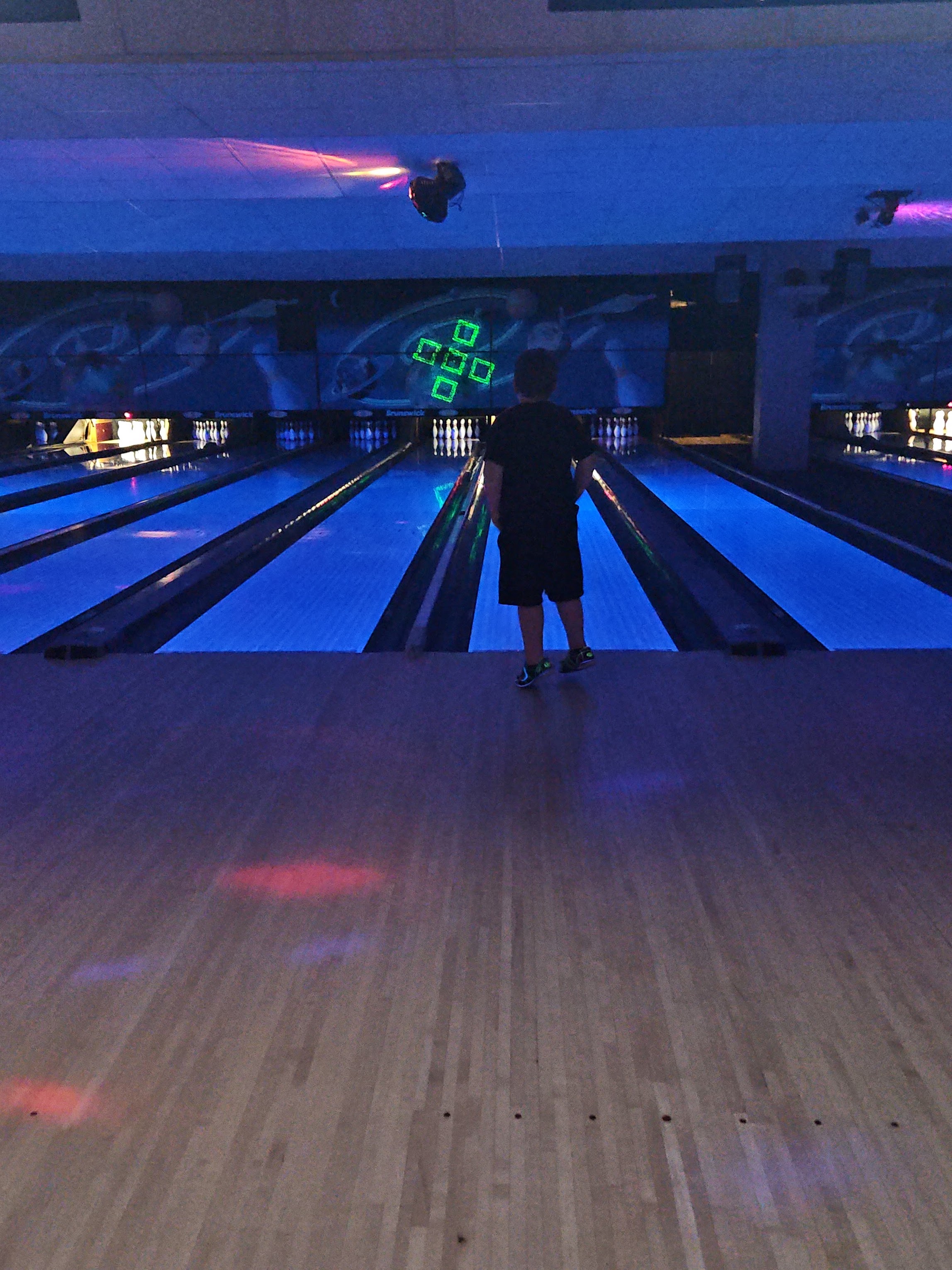 Cosmic bowling