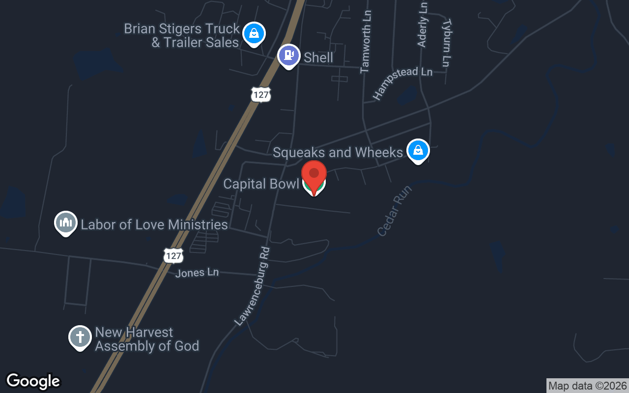 Map to Capital Bowl