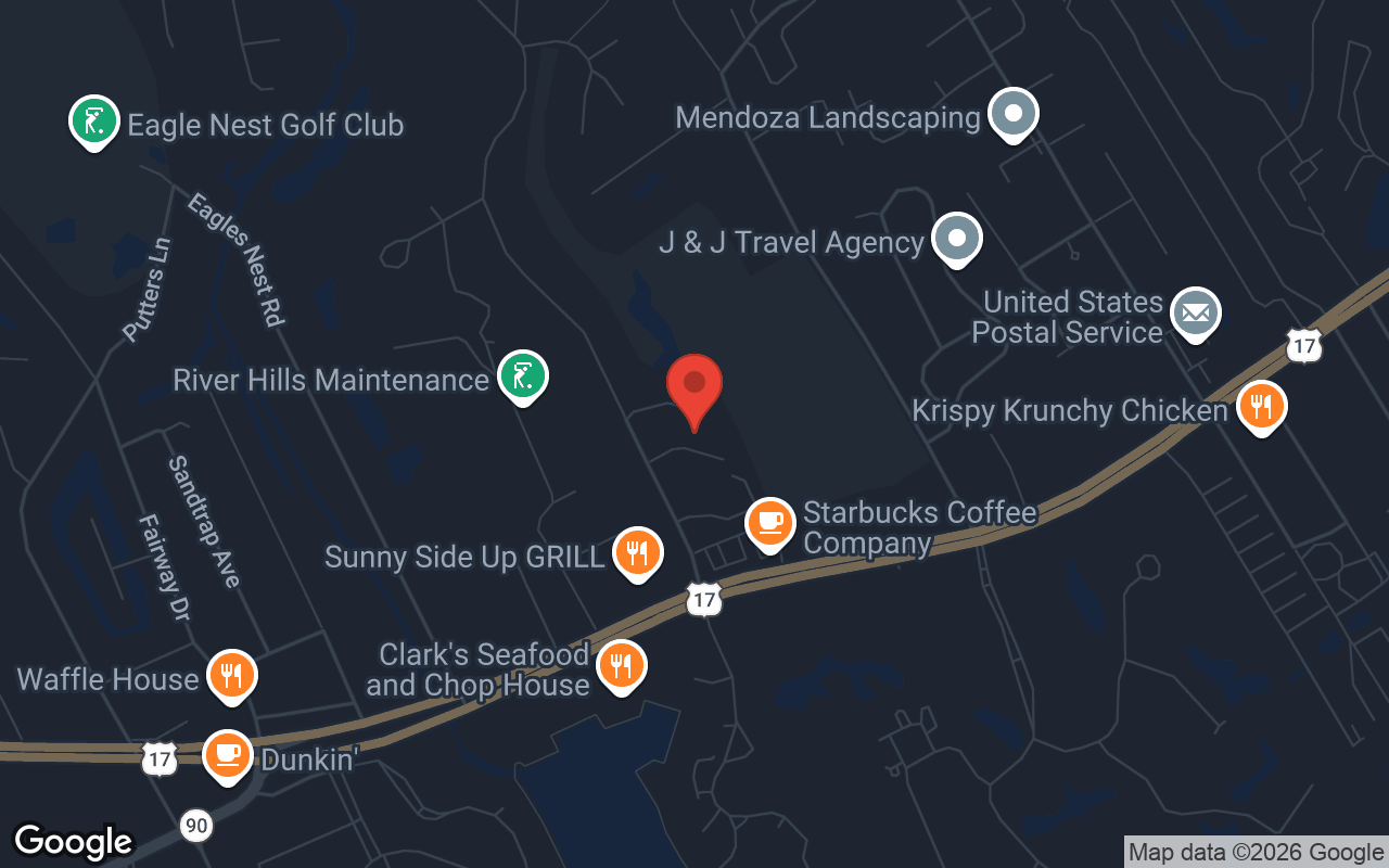 Map to Little River Lanes