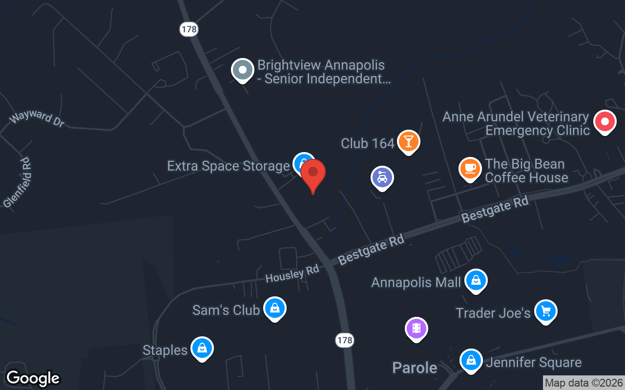 Map to Annapolis Bowl