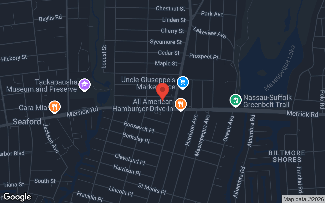 Map to Ultra Lanes Massapequa