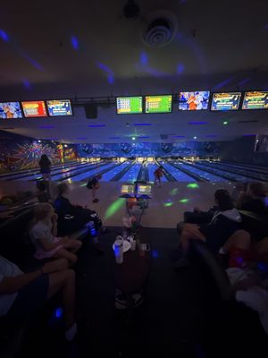 Glow bowling