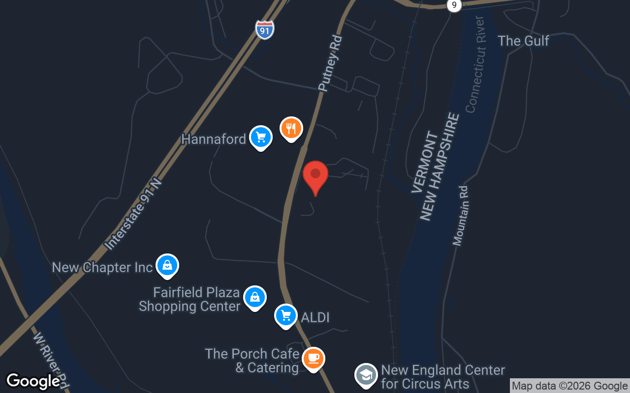 Map to Brattleboro Bowl