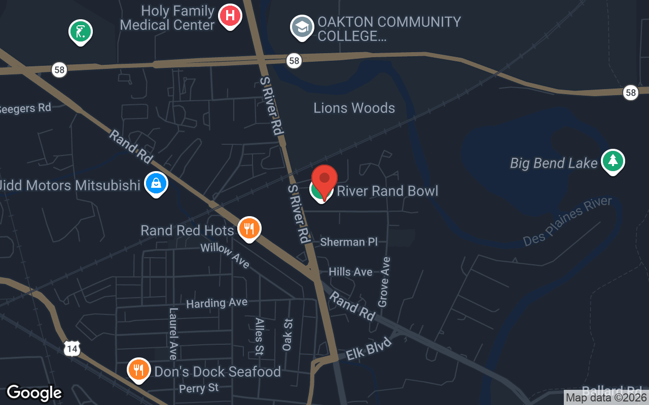 Map to River Rand Bowl