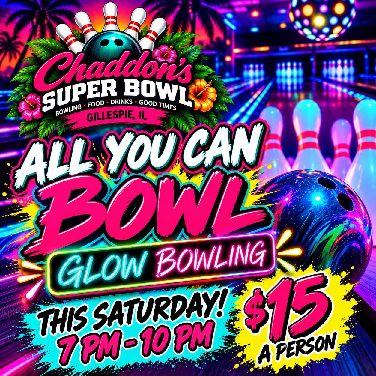 Glow bowling